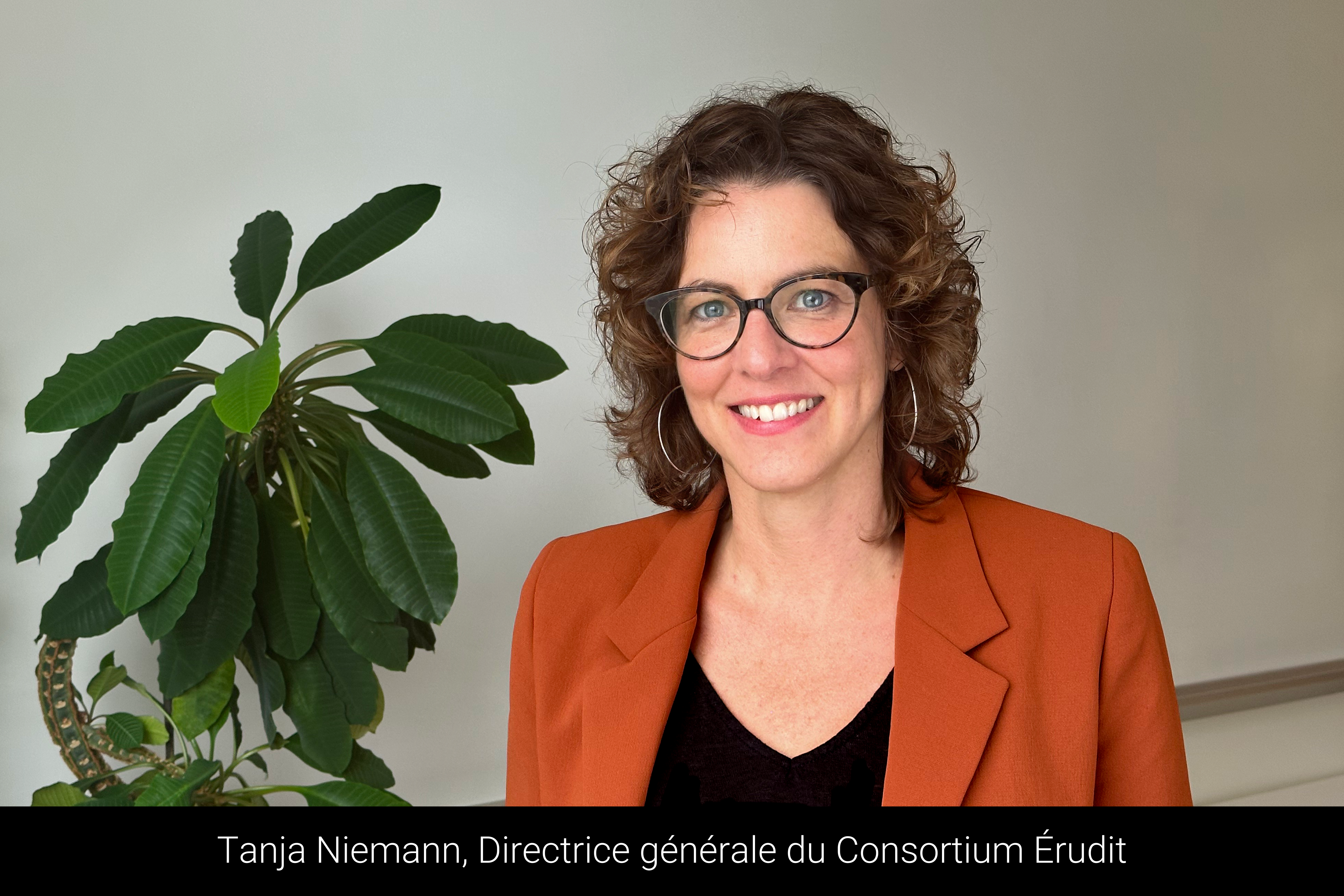 Tanja Niemann, Directrice générale du Consortium Érudit