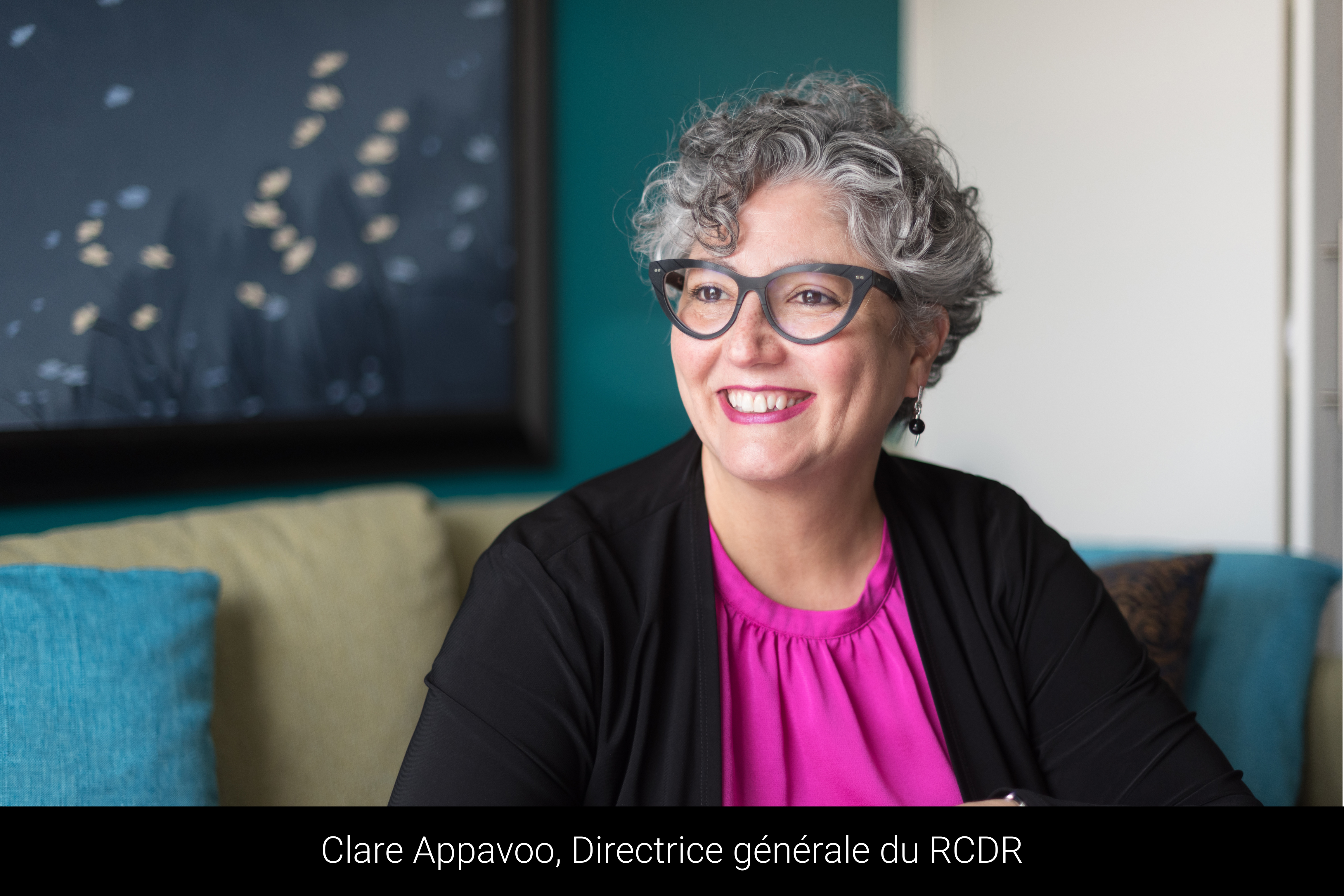 Clare Appavoo, Directrice générale du RCDR